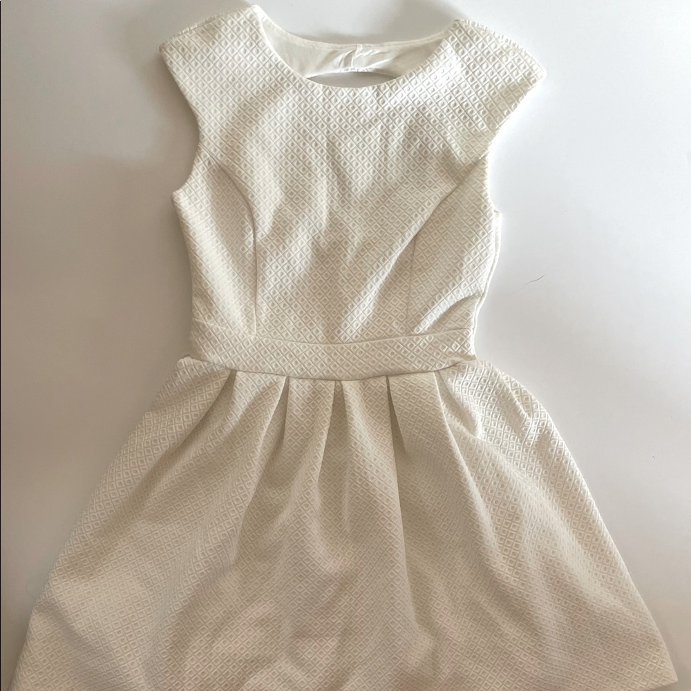 White formal dress
